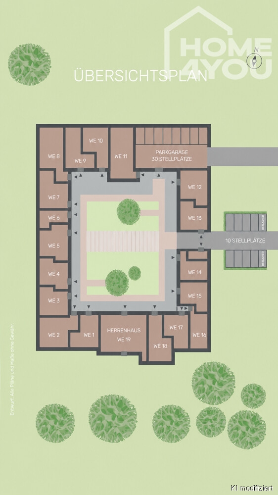Lageplan Gutshaus