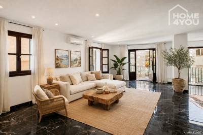 Luxuriöses Apartment mit Dachterrasse & Privataufzug am Rathaus, 135m², 2 SZ, 2 Bäder, Klima, Kamin, 07200 Felanitx (Spanien), Etagenwohnung