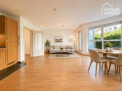 Reizvolle 2-Zi.-Wohnung, 68qm, EBK, TG-Platz, Hochparterre, Terrasse in ruhiger Citylage Nähe Bonn, 53639 Königswinter, Etagenwohnung