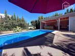 Sophisticated living in a prime location, villa with pool, sauna, high quality, air conditioning, jacuzzi, close to the beach - Chillout Lounge