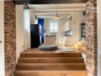 "LOFT1400" appartement dans maison de maître luxueusement restaurée, 2 chambres, salle de bain, jardin&terrasse, cave, garage - Küche