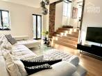 Loft apartment in luxuriously restored manor house, 134 sqm, 2 bedrooms, bathroom, garden & terraces, cellar, garage - Wohnen