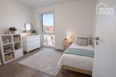 Atractivo piso con jardín en Eschenpark con 83 metros cuadrados, 3 habitaciones, baño, aseo, terraza/jardín - Schlafen