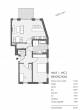 Atractivo piso con jardín en Eschenpark con 83 metros cuadrados, 3 habitaciones, baño, aseo, terraza/jardín - Grundriss
