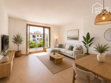Helle 3-Zimmer-Wohnung in Llucmajor, 92m², 2SZ, 2 Bäder, Balkon, Dachterrasse, Stellplatz, Fahrstuhl, 07620 Llucmajor (Spanien), Etagenwohnung