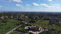 Mallorcan villa with saltwater pool & views of the Tramuntana, 4 bedrooms, 3 bathrooms, solar, heating - Drohnenaufnahme