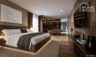 Exklusive Penthousewohnung im Eschenpark, 139 qm, 4 Zi., 2 Bäder, Dachterrasse, TG, Keller, 40789 Monheim am Rhein / Baumberg, Penthousewohnung