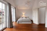 Luxuriöses EFH nahe München in ruhiger Lage – 205 m², 5 Zi, 3 Bäder Sauna, Kamin & Traumgarten - Schlafen OG
