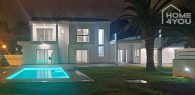 Modern villa - 255m², 5 bedrooms, 4 bathrooms, underfloor heating, garden, pool, close to the beach, alarm system, air conditioning - Nacht Ansicht