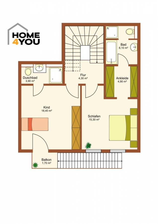 Casa señorial de lujo LOFT, 128 m2, 2 dormitorios, baño con ducha y bañera, WC, cocina equipada, aparcamiento subterráneo - OG