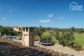 Finca mediterránea con 8.970m² en zona tranquila con pádelplatz, 4 dormitorios, 4 baños, invernadero, piscina, calefacción - Aussicht