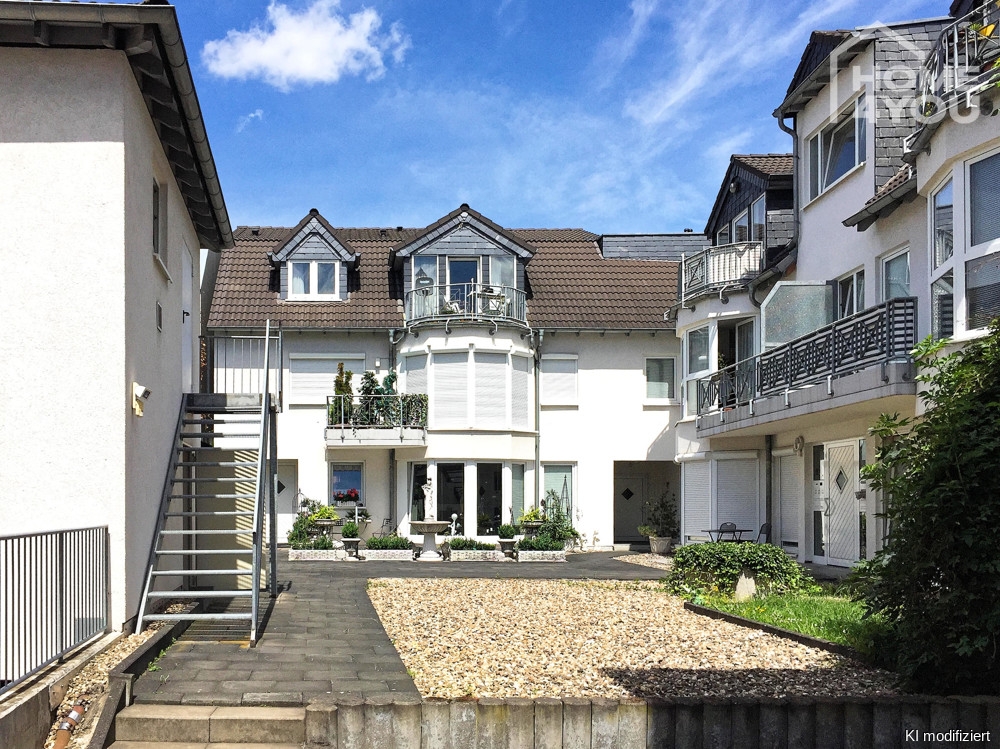 Innenhof-Ruhezone