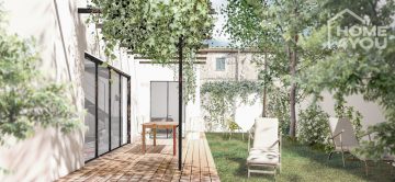 Cozy new build home in modern style with patio in Felanitx, 100sqm, modern, flooded with light, 07200 Felanitx (Spain), Terraced house