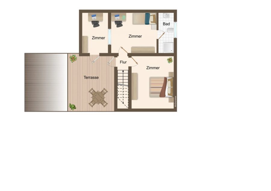 Maison confortable à Portocolom, 3 chambres, 2 salles de bain, 120 m², garage, près de la plage, terrasse ensoleillée. - EG