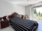 Maison confortable à Portocolom, 3 chambres, 2 salles de bain, 120 m², garage, près de la plage, terrasse ensoleillée. - helles Schlafzimmer