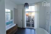 Luxus-Design-Loft im Belgischen Viertel: 192 m², 2 SZ, Kamin, Balkone & Weitblick in Bestlage - Bad