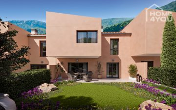 Fantastic newly built villa in Esporles, 150m², 3 bedrooms, 3 bathrooms, terrace, garden, pool, handover 09/2025, 07190 Esporles (Spain), Villa